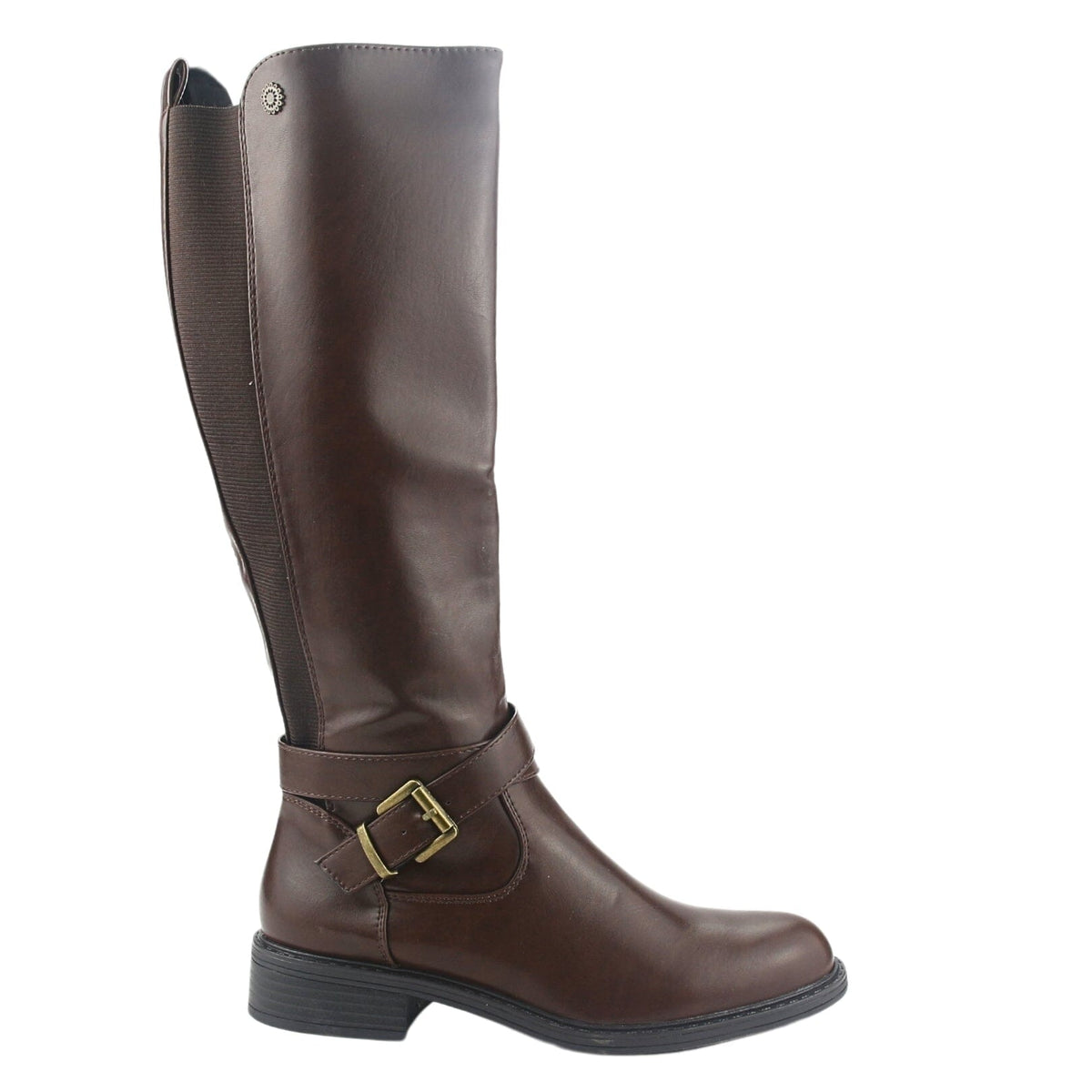 Bota Chalada Mujer Traffa-50 Café Casual Botas Taco Chalada 