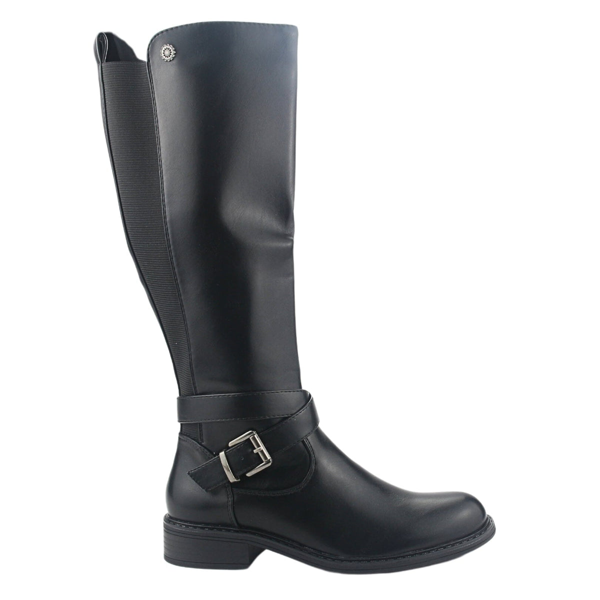 Bota Chalada Mujer Traffa-50 Negro Casual Botas Taco Chalada 