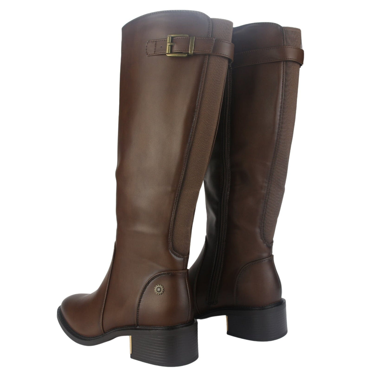 Bota Chalada Mujer Traffam-60 café Casual Botas Taco Chalada 