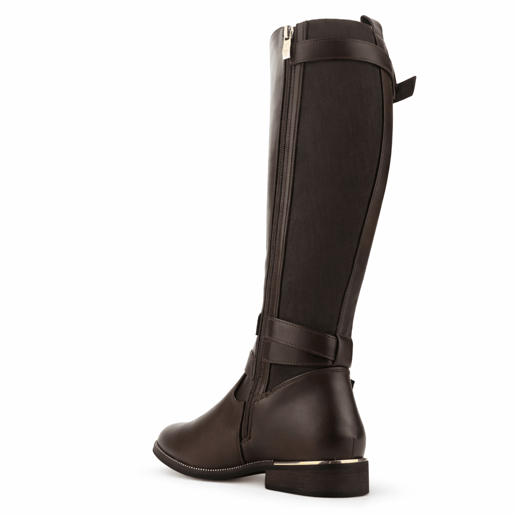 Bota Chalada Mujer Traffam-60 café Casual Botas Taco Chalada 