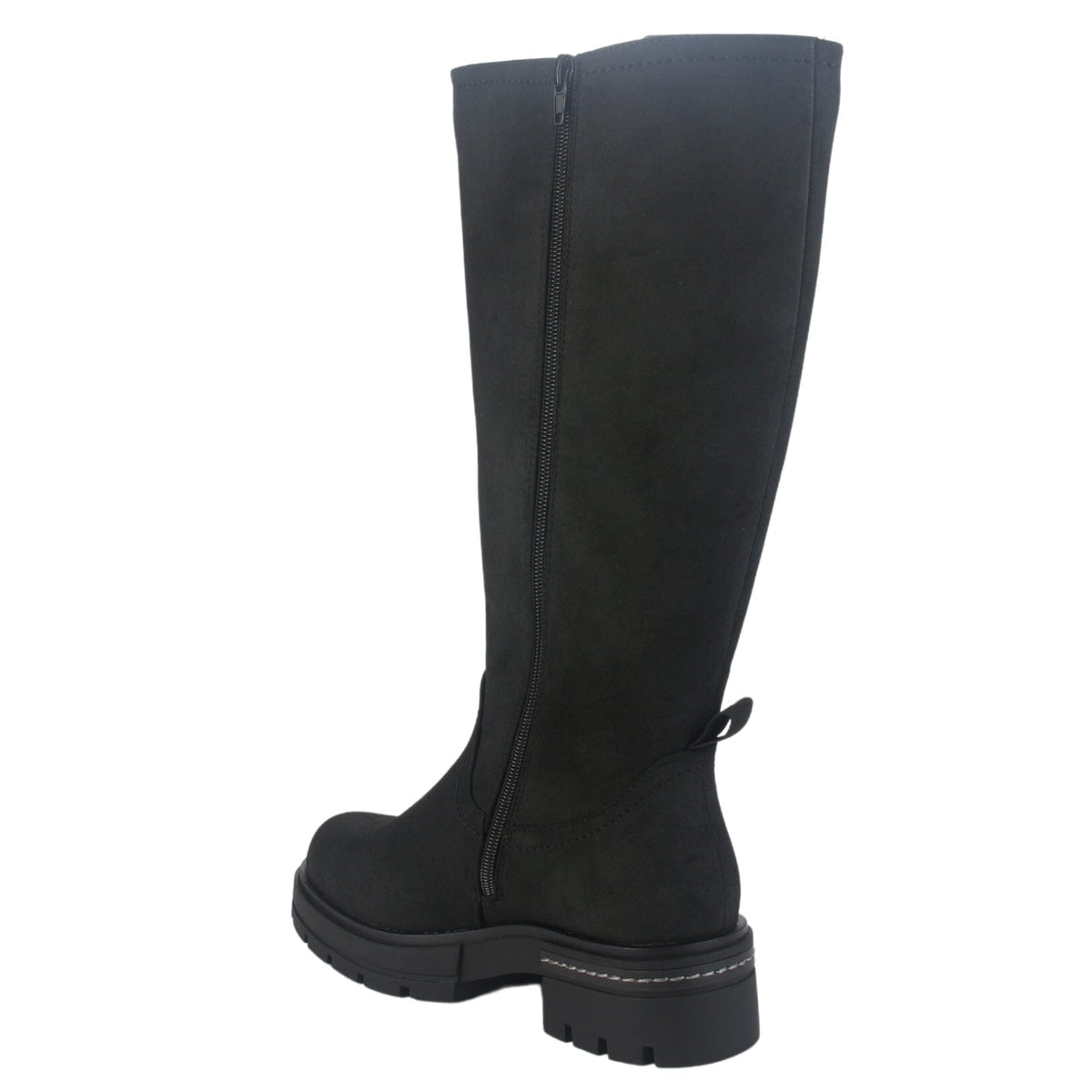 Bota Chalada Mujer Trini-2 Negro Casual Botas Taco Chalada 