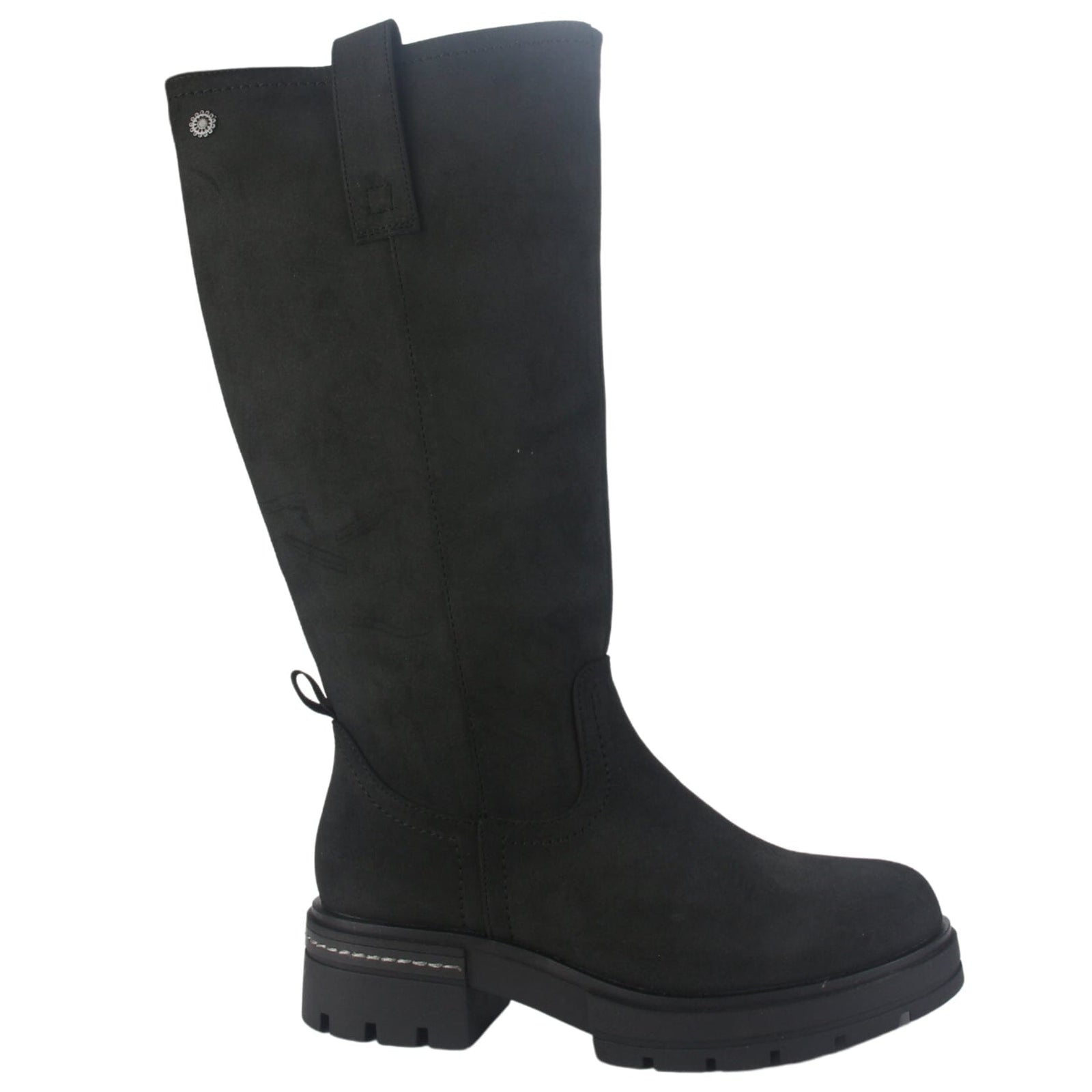 Bota Chalada Mujer Trini-2 Negro Casual Botas Taco Chalada 