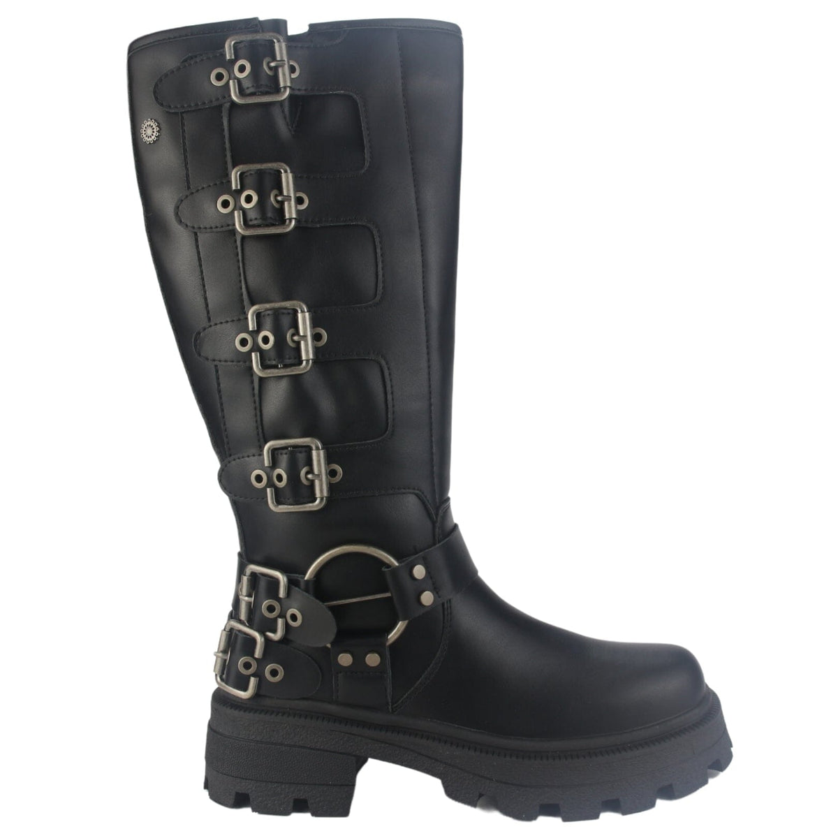 Bota Chalada Mujer Triva-1 Negro Casual Botas Plataforma Chalada 