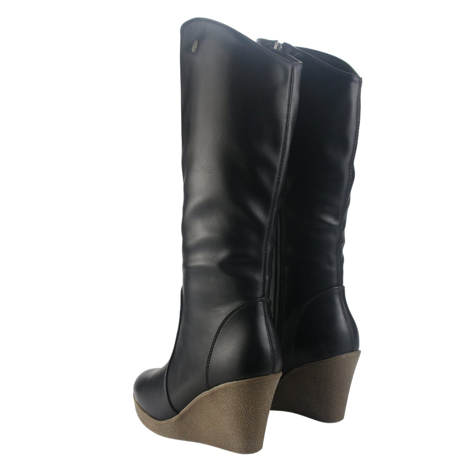 Bota Chalada Mujer Wedge-22 Negro Casual Botas Chalada 