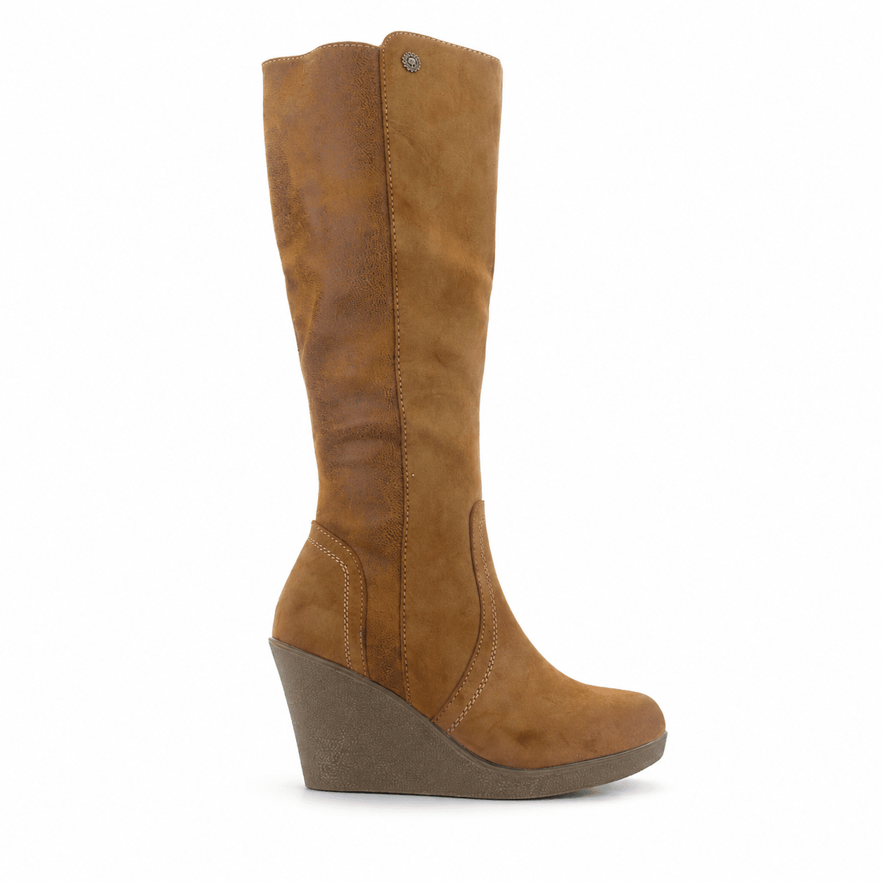 Bota Chalada Mujer Wedge-40 Camel Casual Botas Chalada 