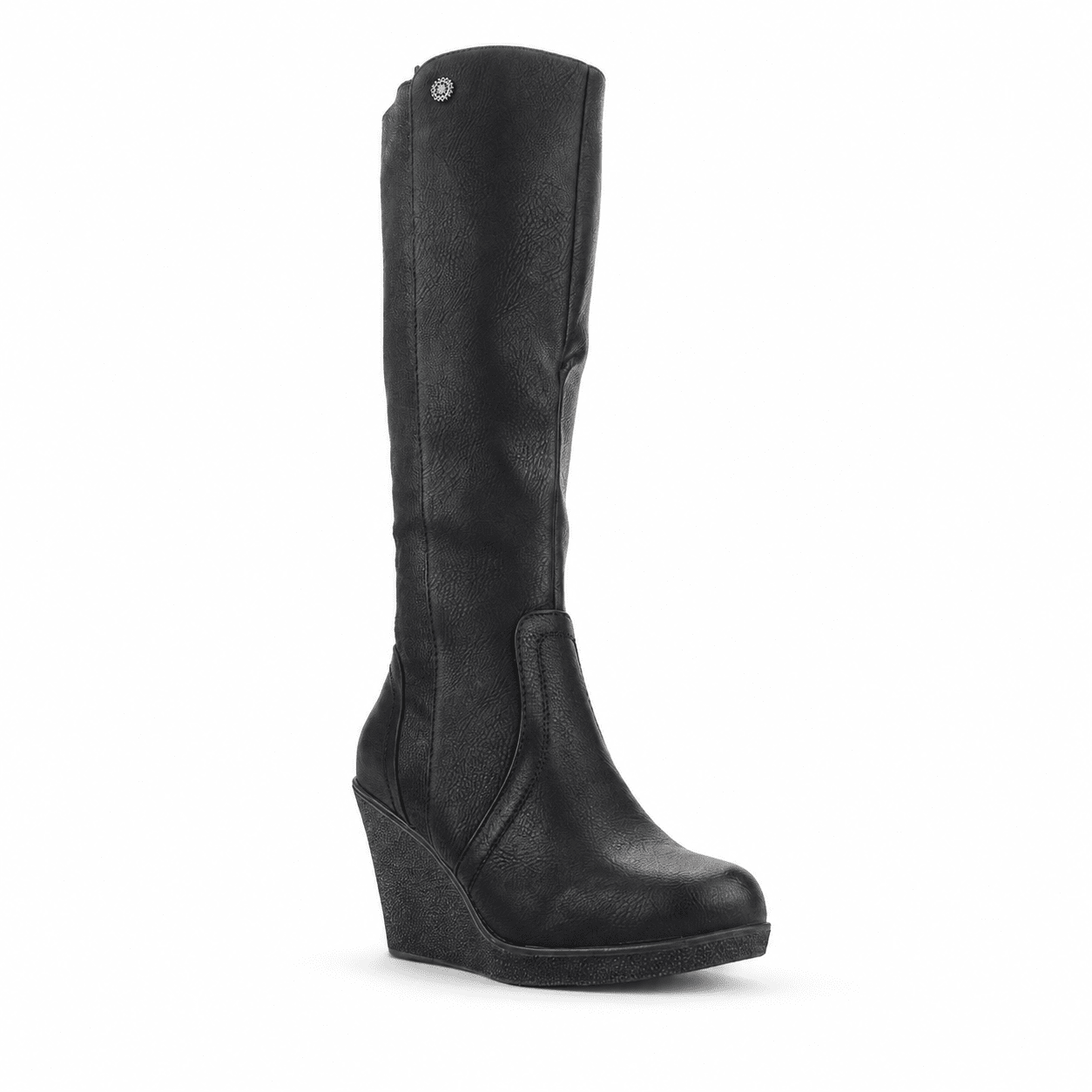 Bota Chalada Mujer Wedge-40 Negro Casual Botas Chalada 