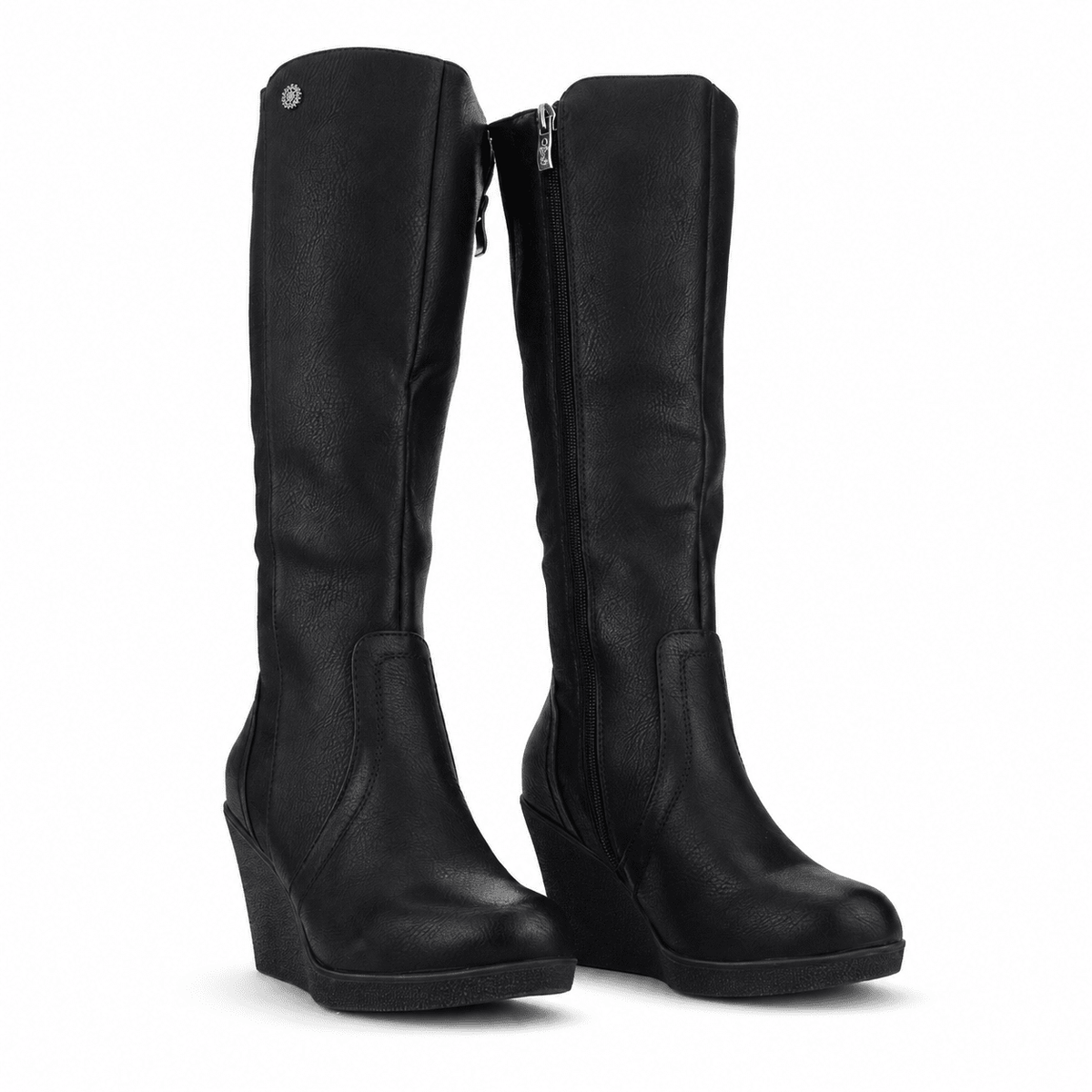 Bota Chalada Mujer Wedge-40 Negro Casual Botas Chalada 