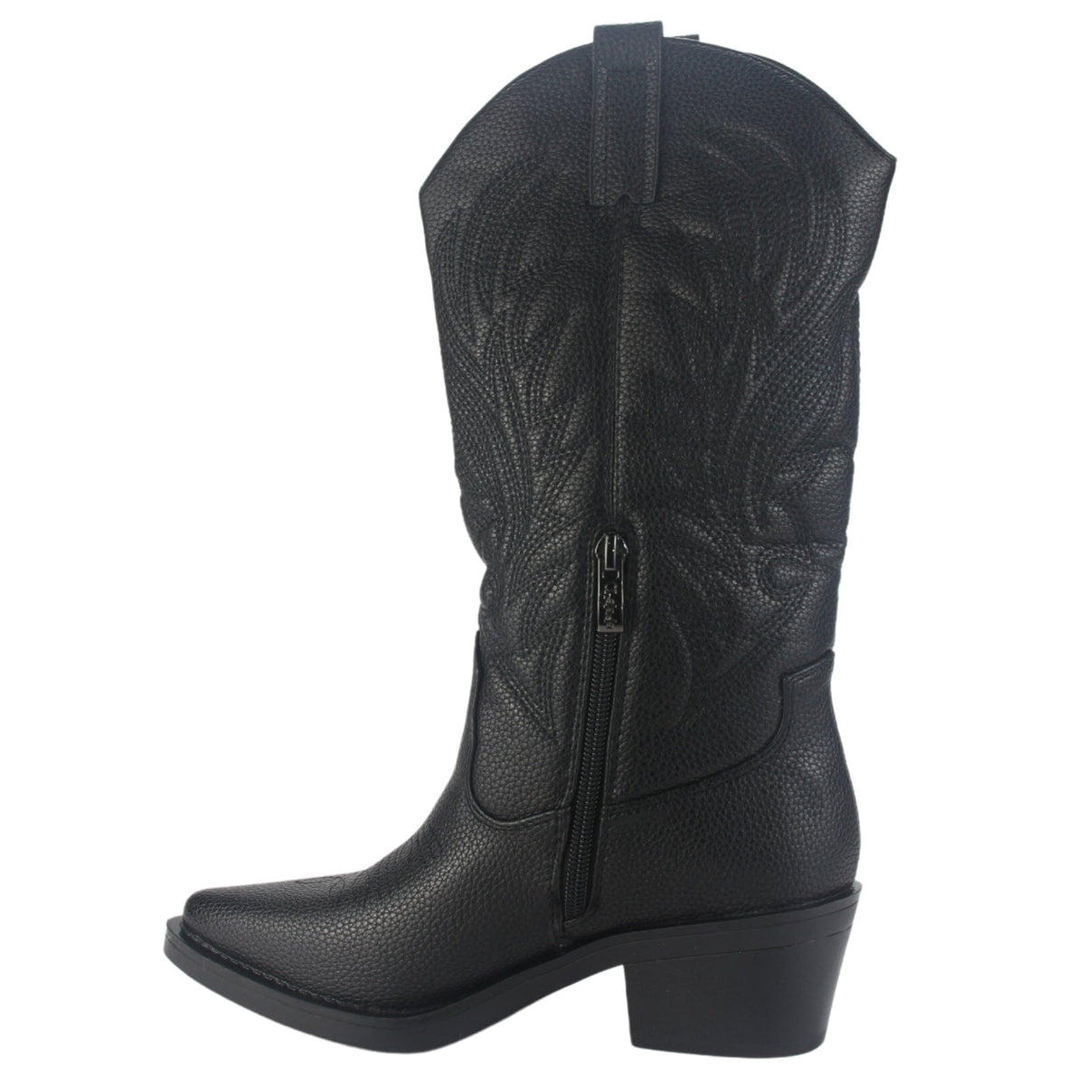 Bota Chalada Mujer West-22 Negro Casual Botas Taco Chalada 