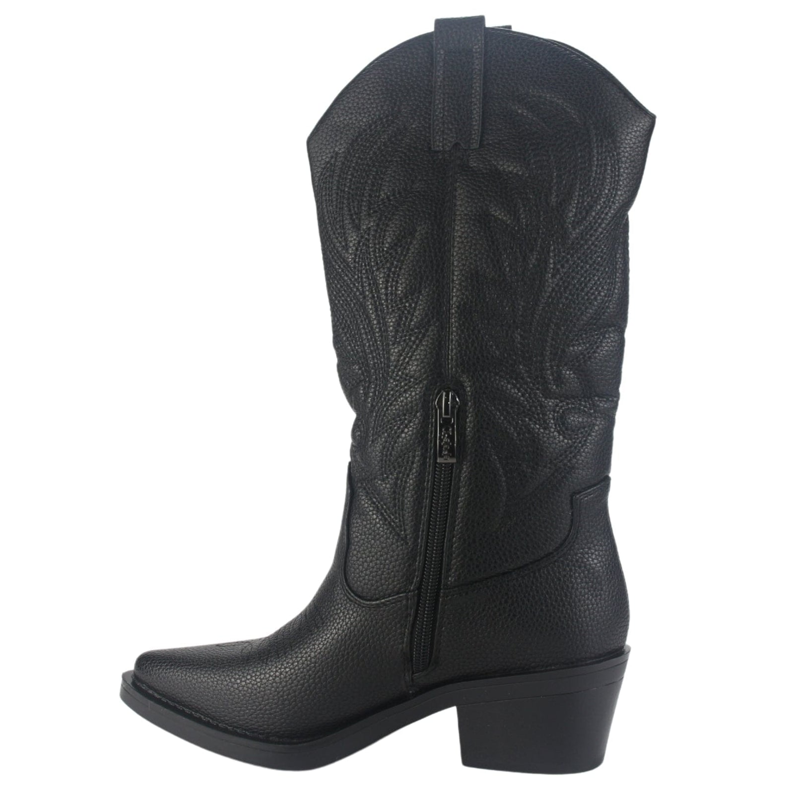 Bota Chalada Mujer West-22 Negro Casual Botas Taco Chalada 