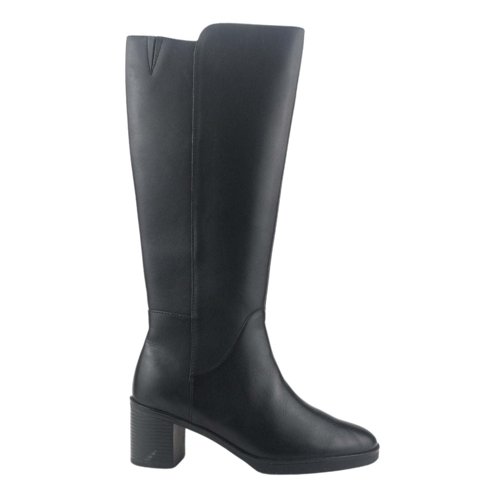Bota de Cuero Chalada Mujer Puelo-3 Negro Casual Botas Taco Chalada 