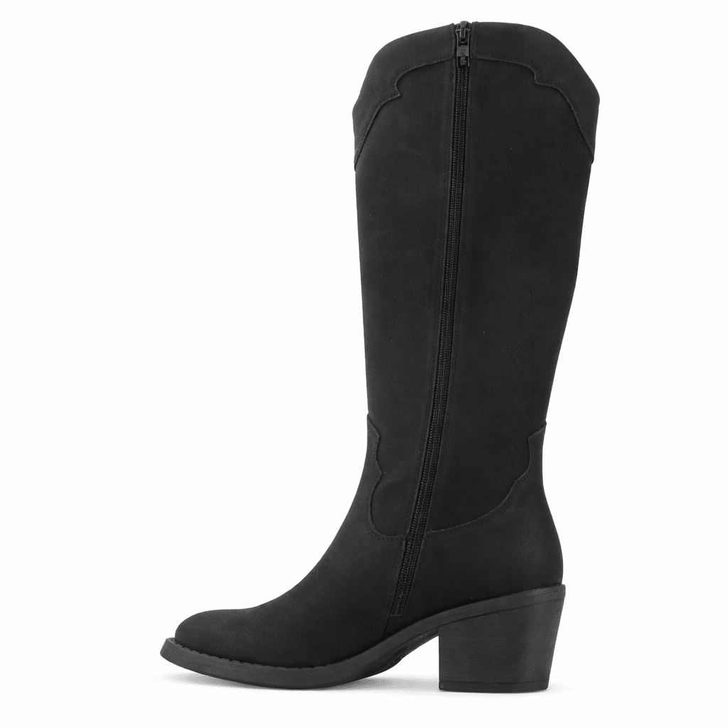 Bota Negro Mujer Casual Chalada Camp Botines Taco Chalada 