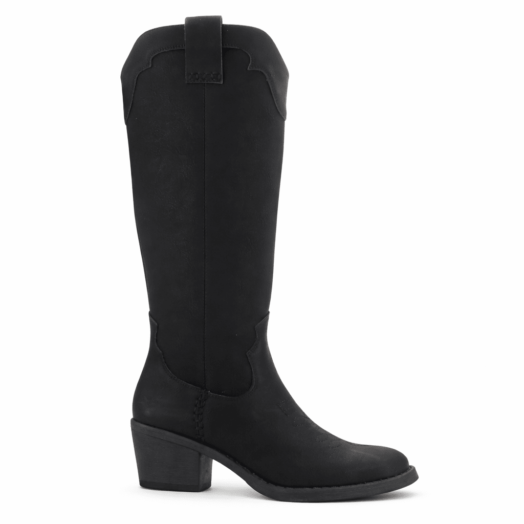 Bota Negro Mujer Casual Chalada Camp Botines Taco Chalada 