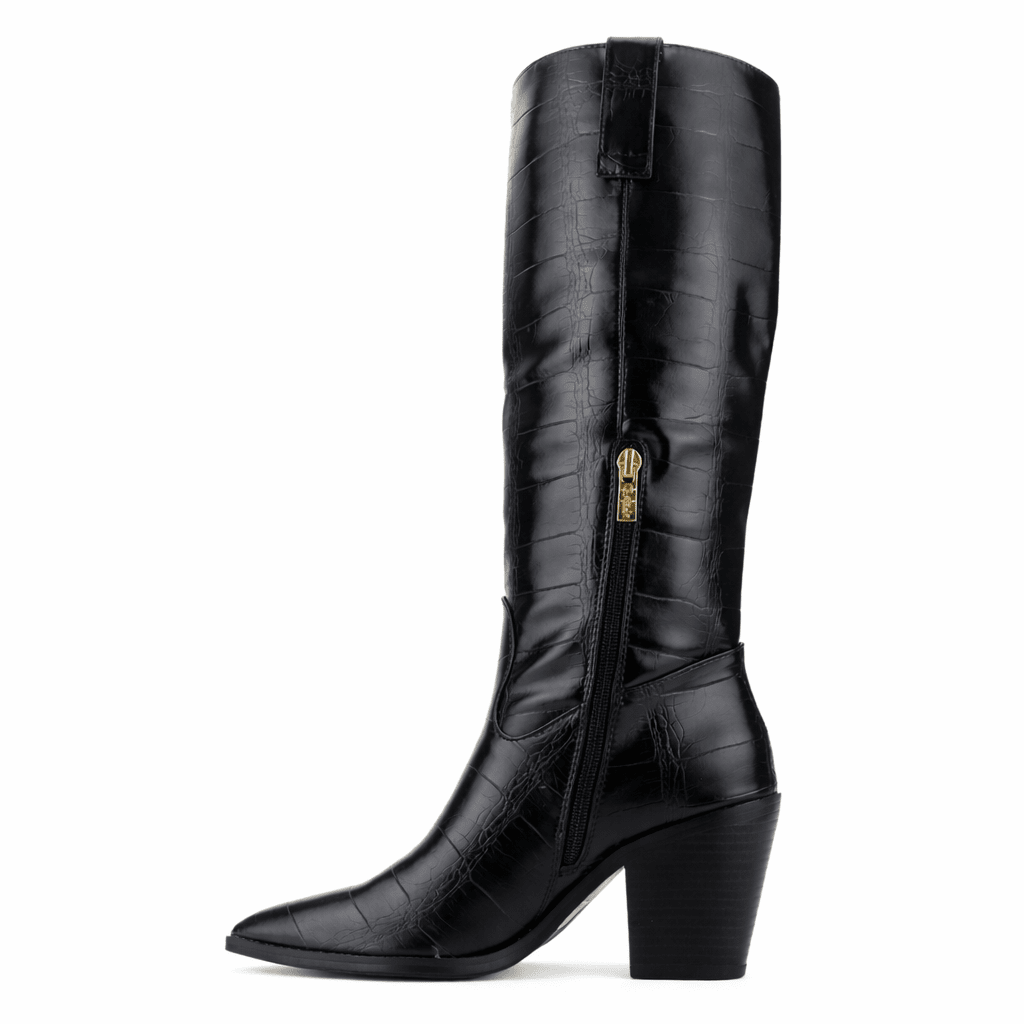 Bota Negro Mujer Casual Chalada Nevada Botas Taco Chalada 