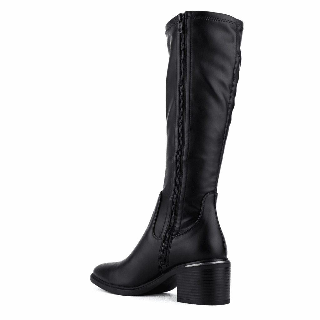 Bota Negro Mujer Casual Chalada Sonora Botas Taco Chalada 