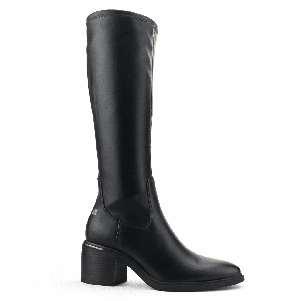 Bota Negro Mujer Casual Chalada Sonora Botas Taco Chalada 