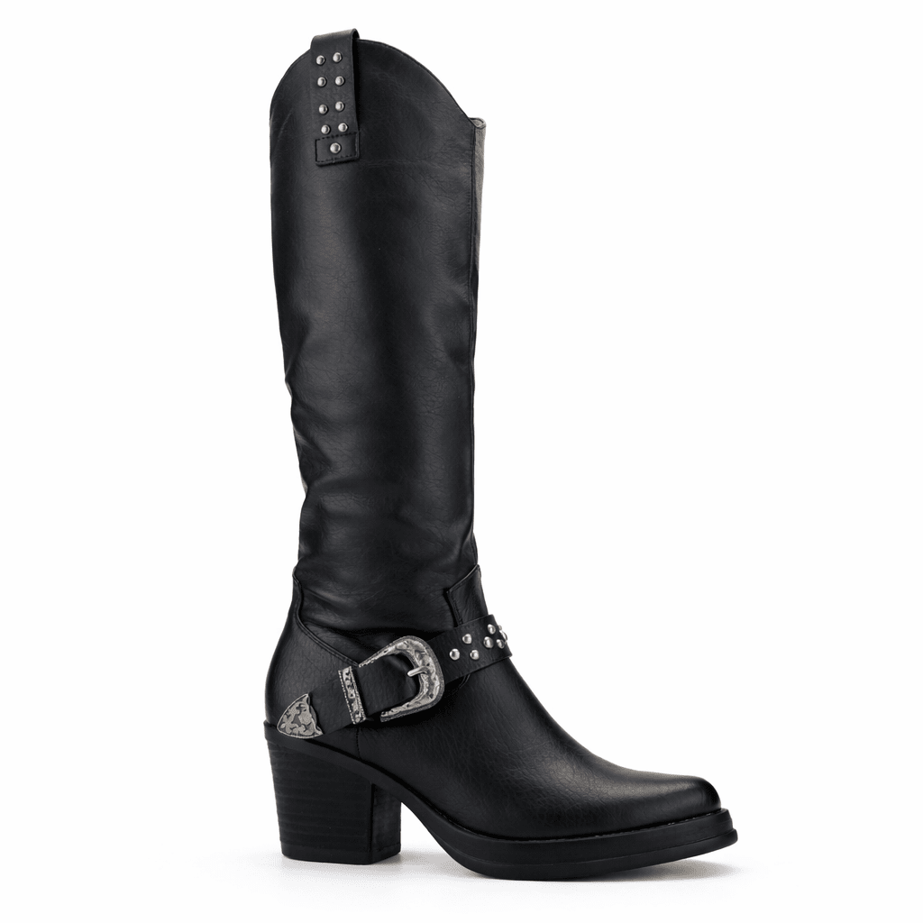 Bota Negro Mujer Casual Chalada Suzie Botas Taco Chalada 