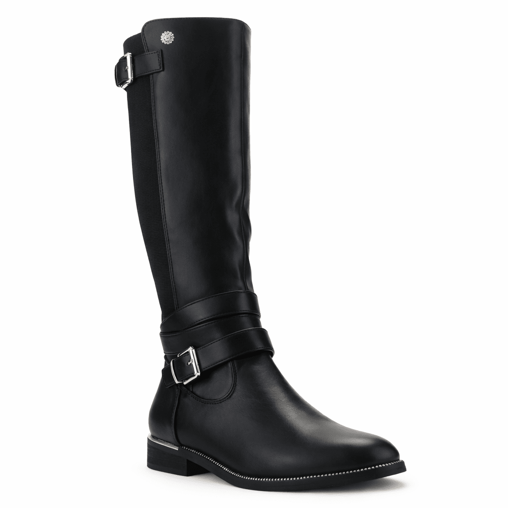 Bota Negro Mujer Casual Chalada Trafun Botas Taco Chalada 