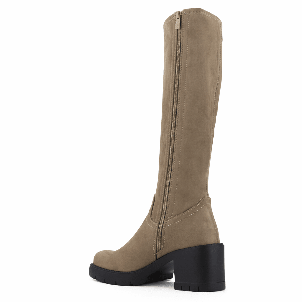 Bota Taupe Mujer Casual Chalada Merati Botas Taco Chalada 