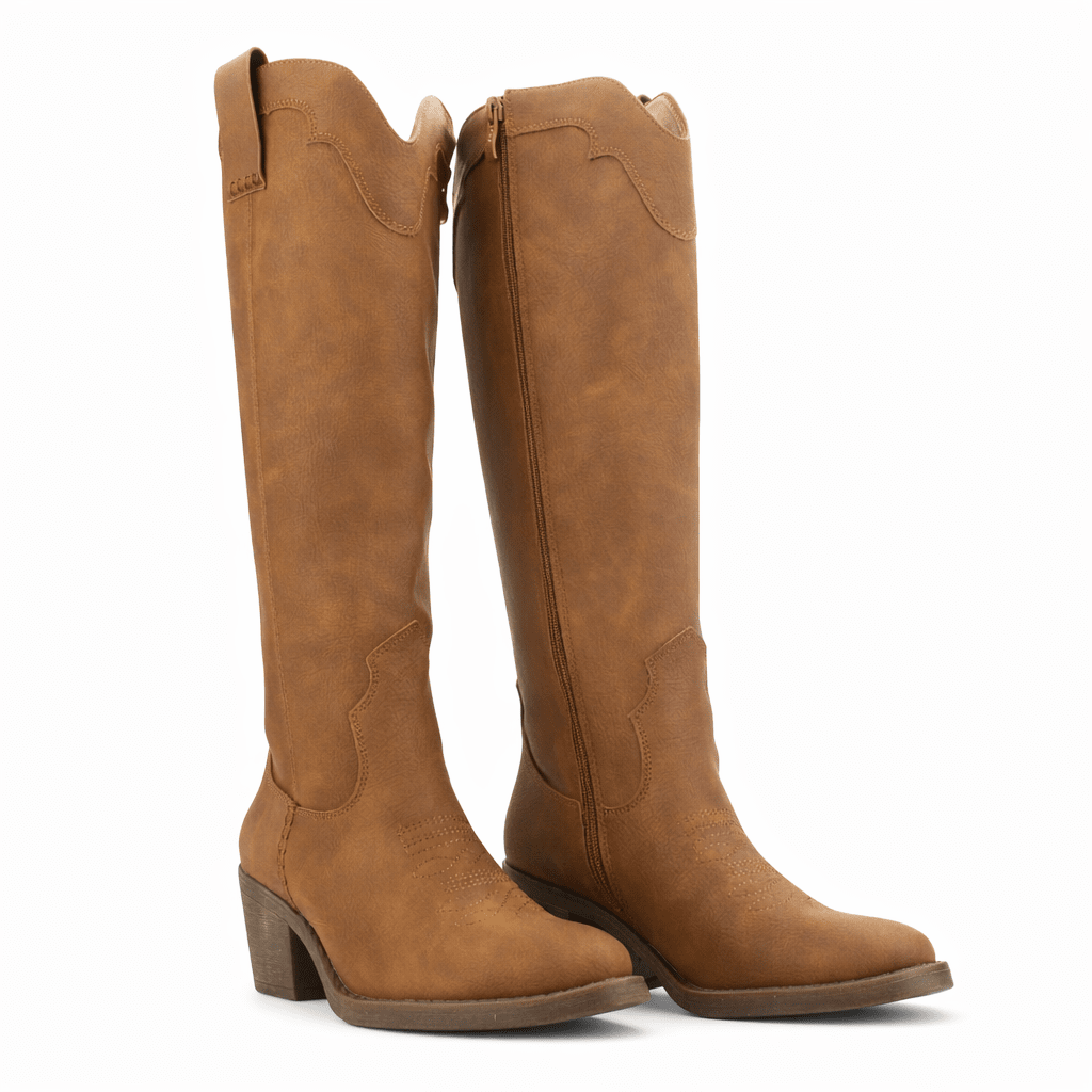 Bota Tostado Mujer Casual Chalada Camp Botas Taco Chalada 