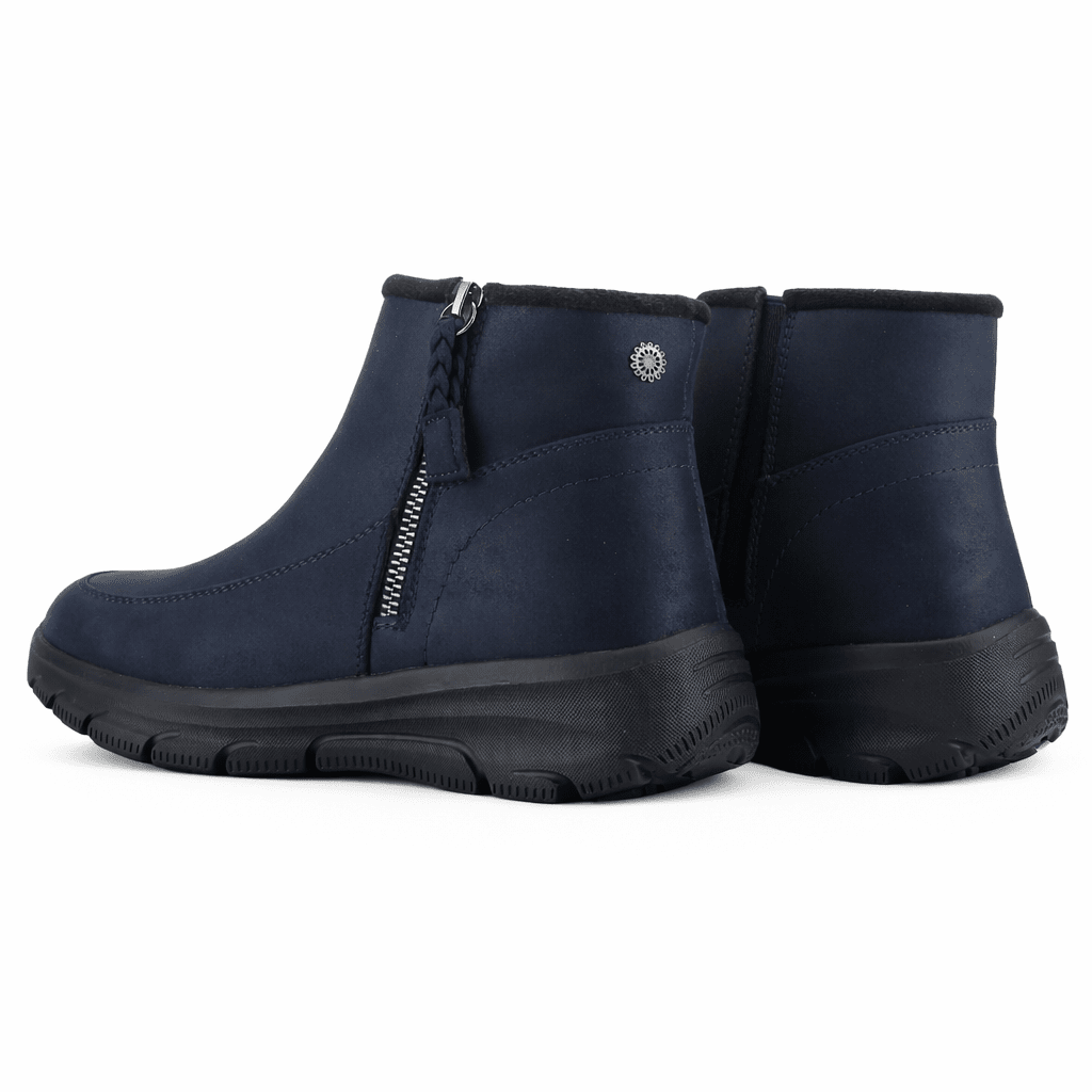 Botin Azul Mujer Casual Chalada Trey Botines Taco Chalada 