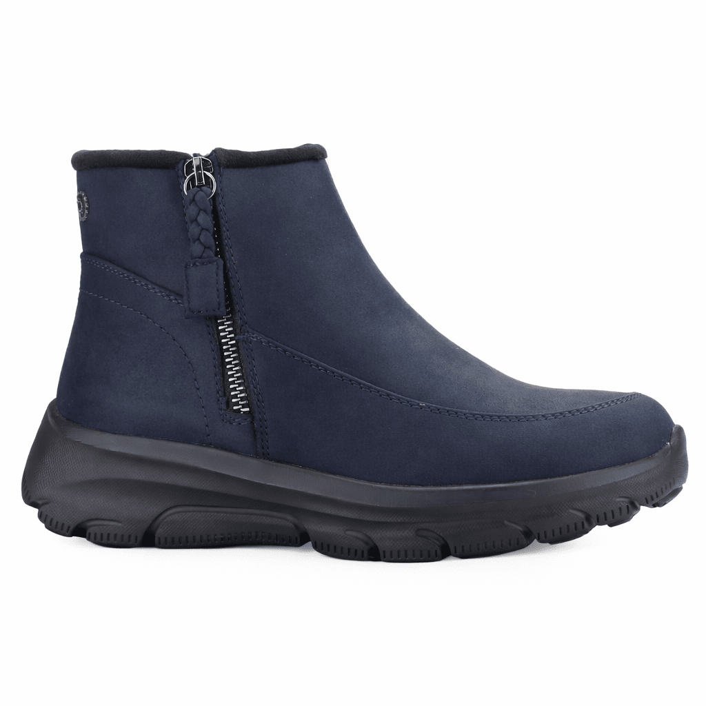 Botin Azul Mujer Casual Chalada Trey Botines Taco Chalada 