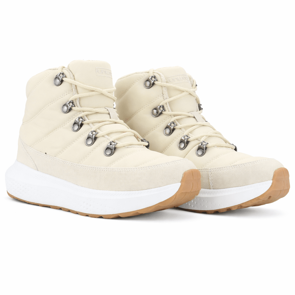 Botin Beige Mujer Casual Funway Puclaro Botines Taco Funway 