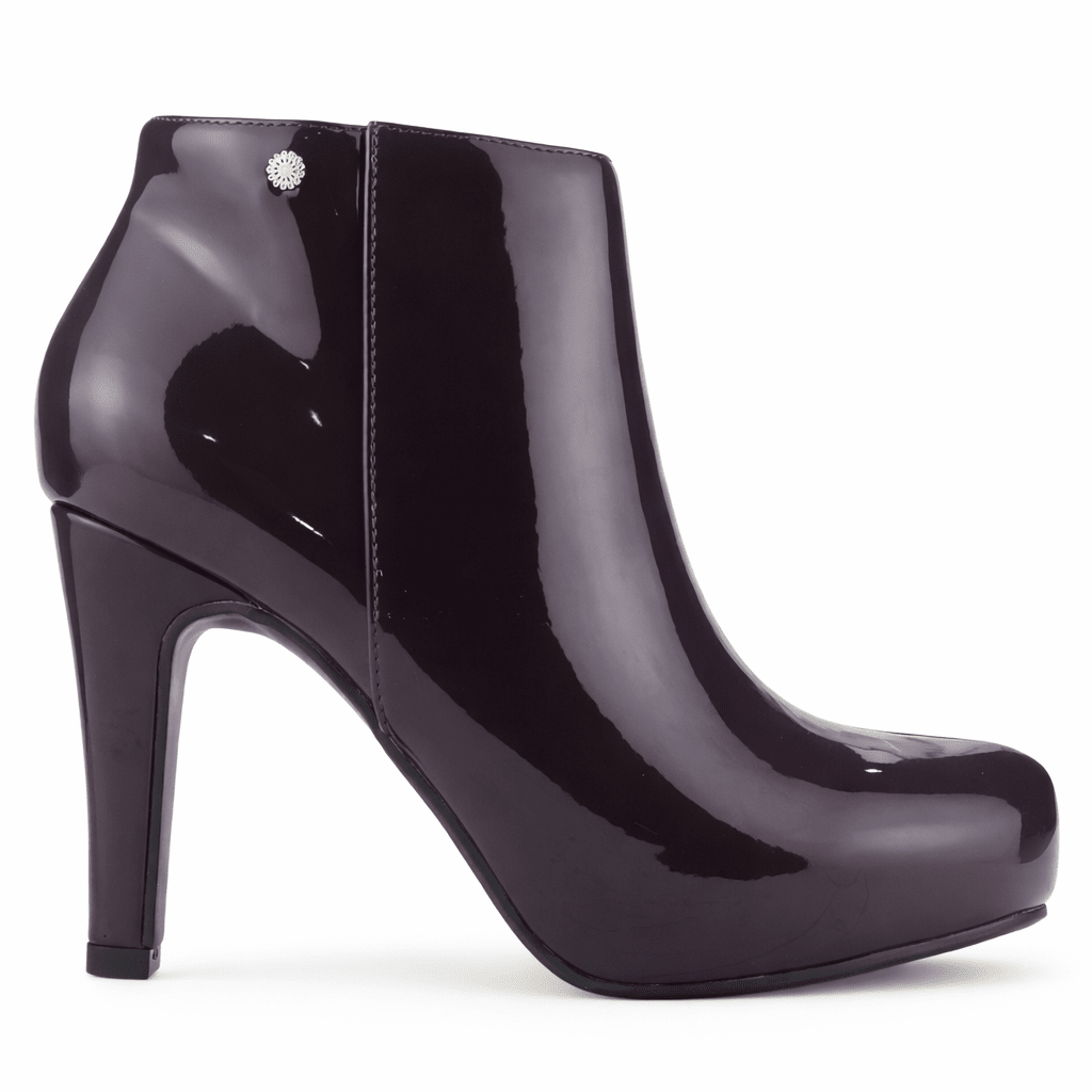 Botin Burdeo Mujer Casual Chalada Fashion Chalada