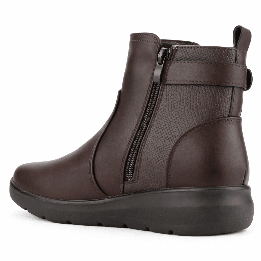 Botin Café Mujer Casual Chalada Astra Botines Taco Chalada 