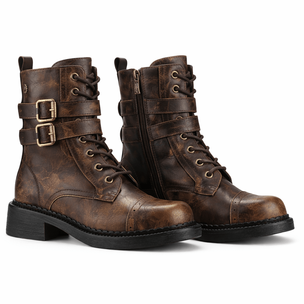 Botin Café Mujer Casual Chalada Biry Botines Taco Chalada 