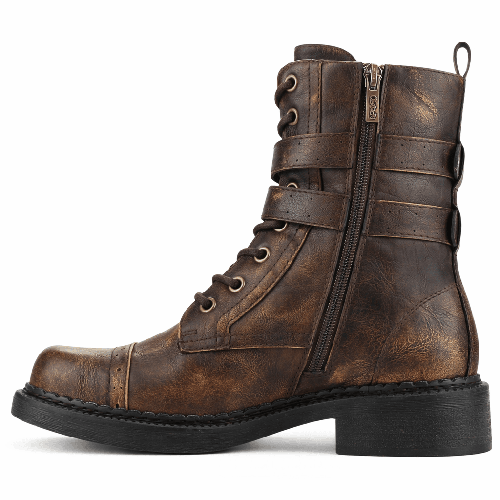 Botin Café Mujer Casual Chalada Biry Botines Taco Chalada 