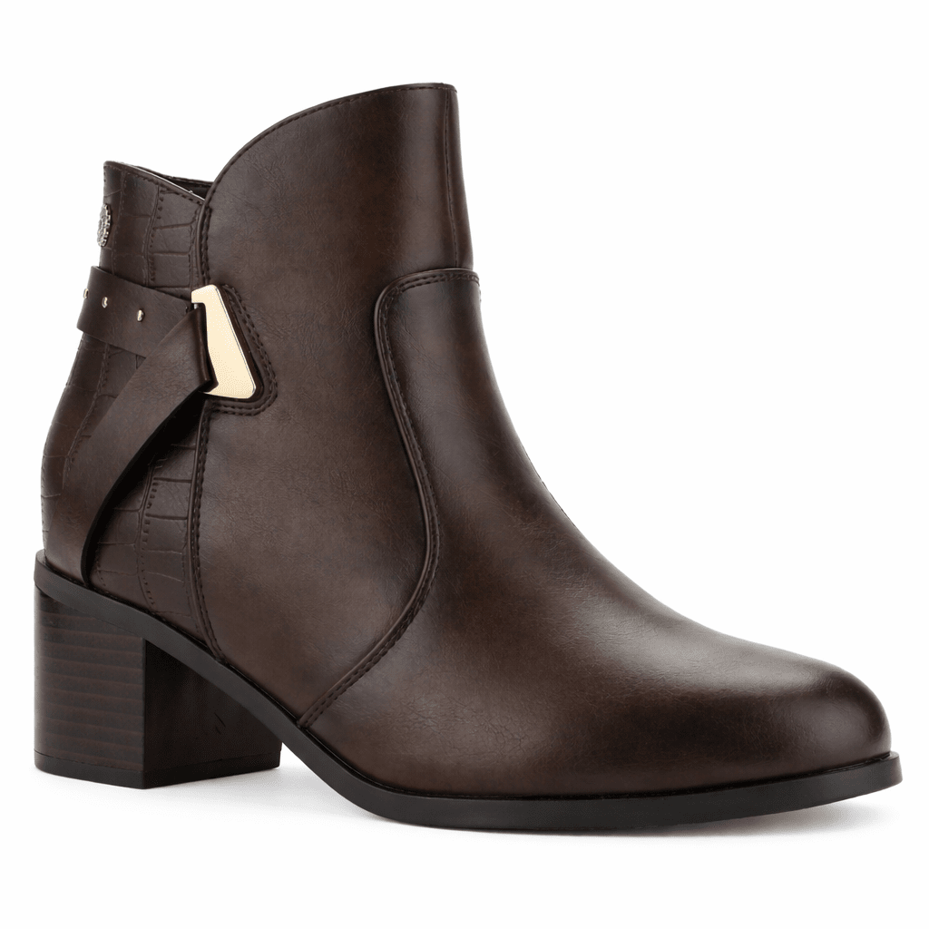 Botin Café Mujer Casual Chalada Diva Botines Taco Chalada 