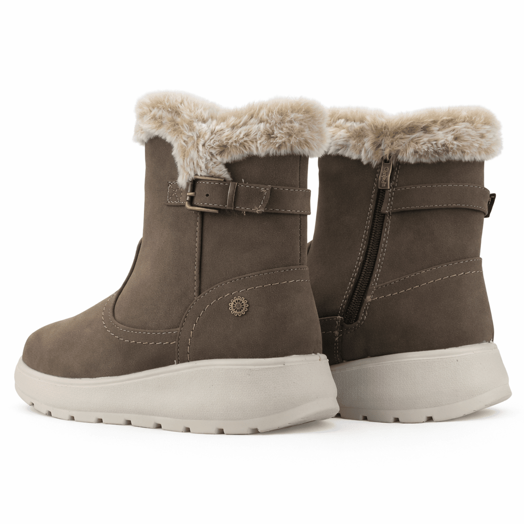 Botin Café Mujer Casual Chalada Floria Botines Taco Chalada 