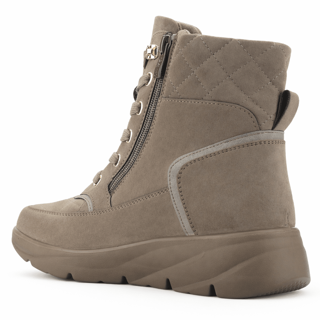 Botin Café Mujer Casual Chalada Gramy Botines Taco Chalada 