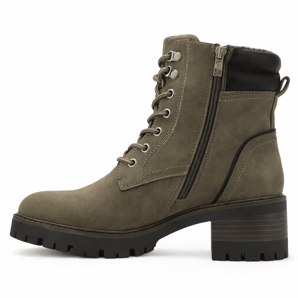 Botin Café Mujer Casual Chalada Sindy Botines Taco Chalada 