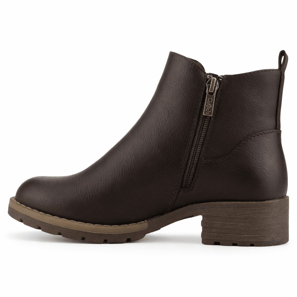Botin Café Mujer Casual Chalada Torrinew Botines Taco Chalada 