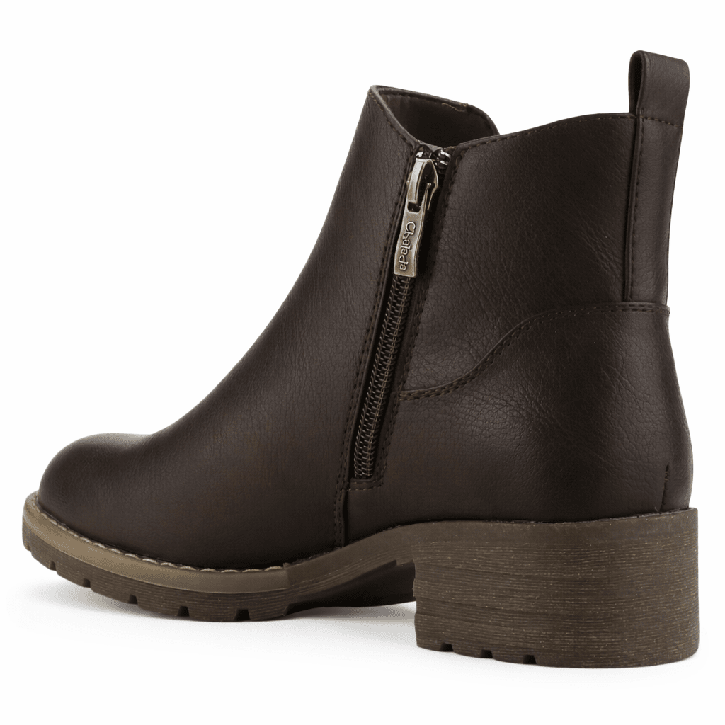 Botin Café Mujer Casual Chalada Torrinew Botines Taco Chalada 