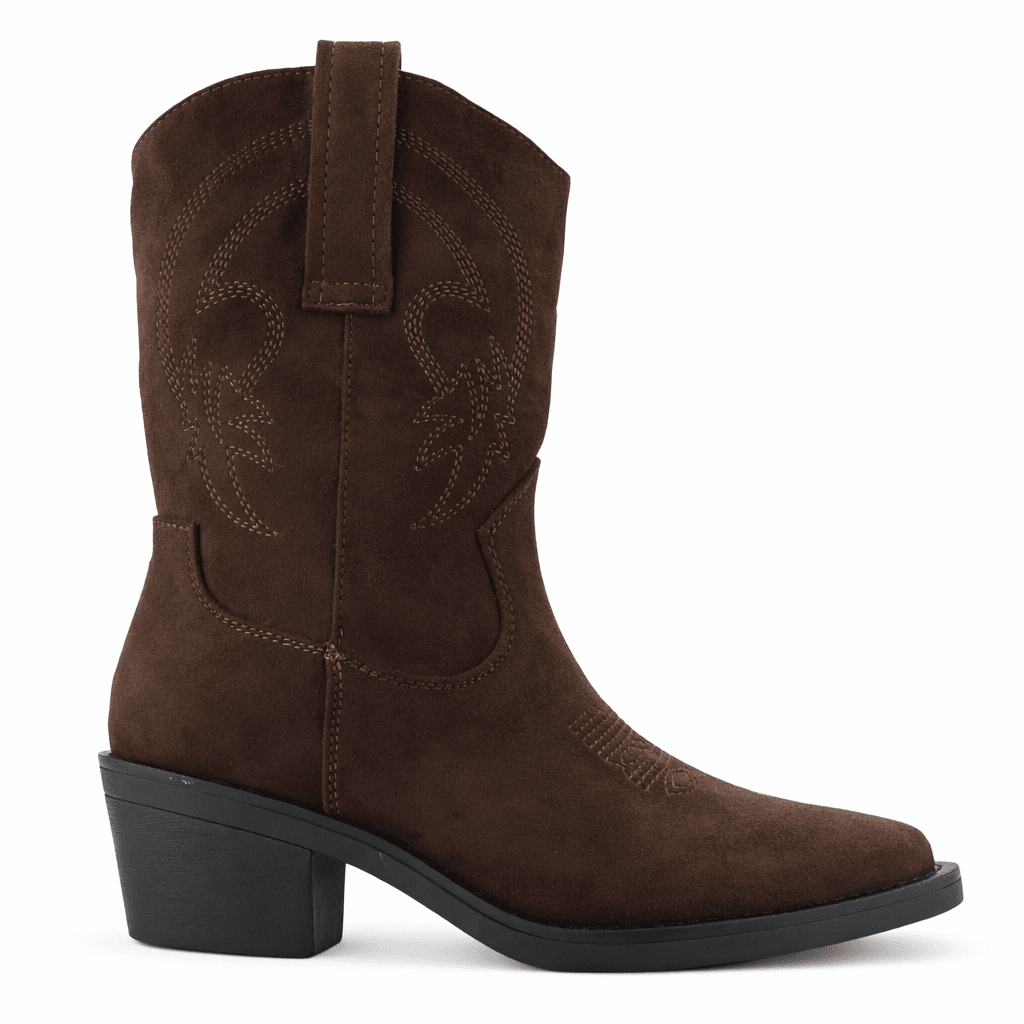 Botin Café Mujer Casual Chalada West Botines Taco Chalada 