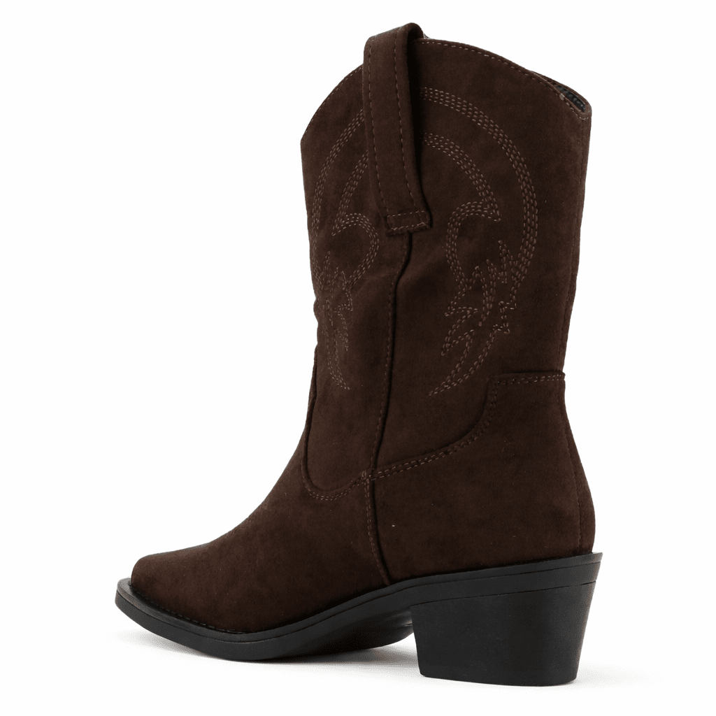 Botin Café Mujer Casual Chalada West Botines Taco Chalada 