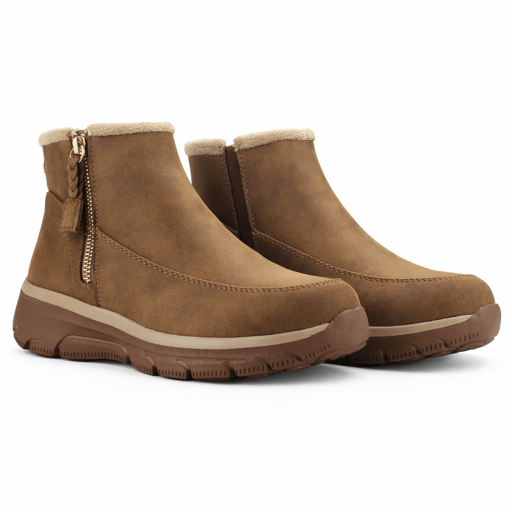 Botin Camel Mujer Casual Chalada Trey Botines Taco Chalada 