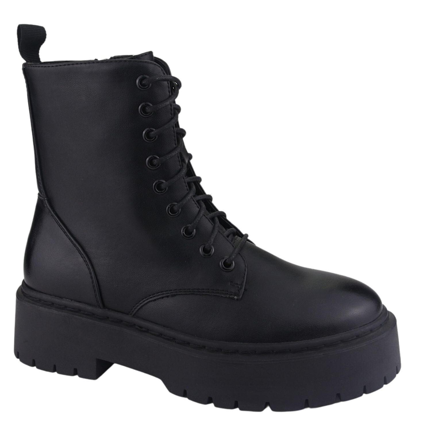 Botin Chalada Mujer 38-Rust-2 Negro Plataforma Botines Chalada 