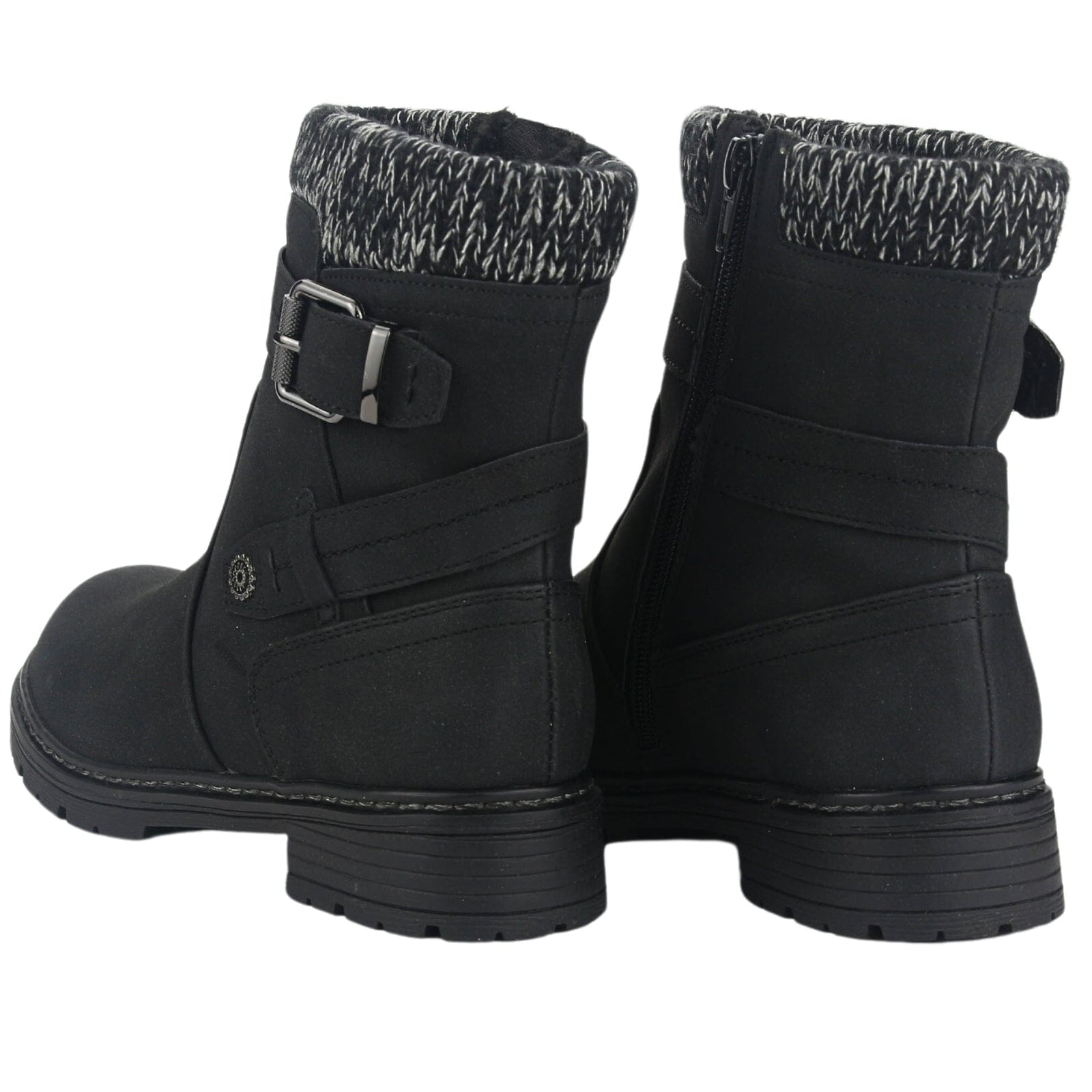 Botin Chalada Mujer Andy-1 Negro Casual Botines Planos Chalada 