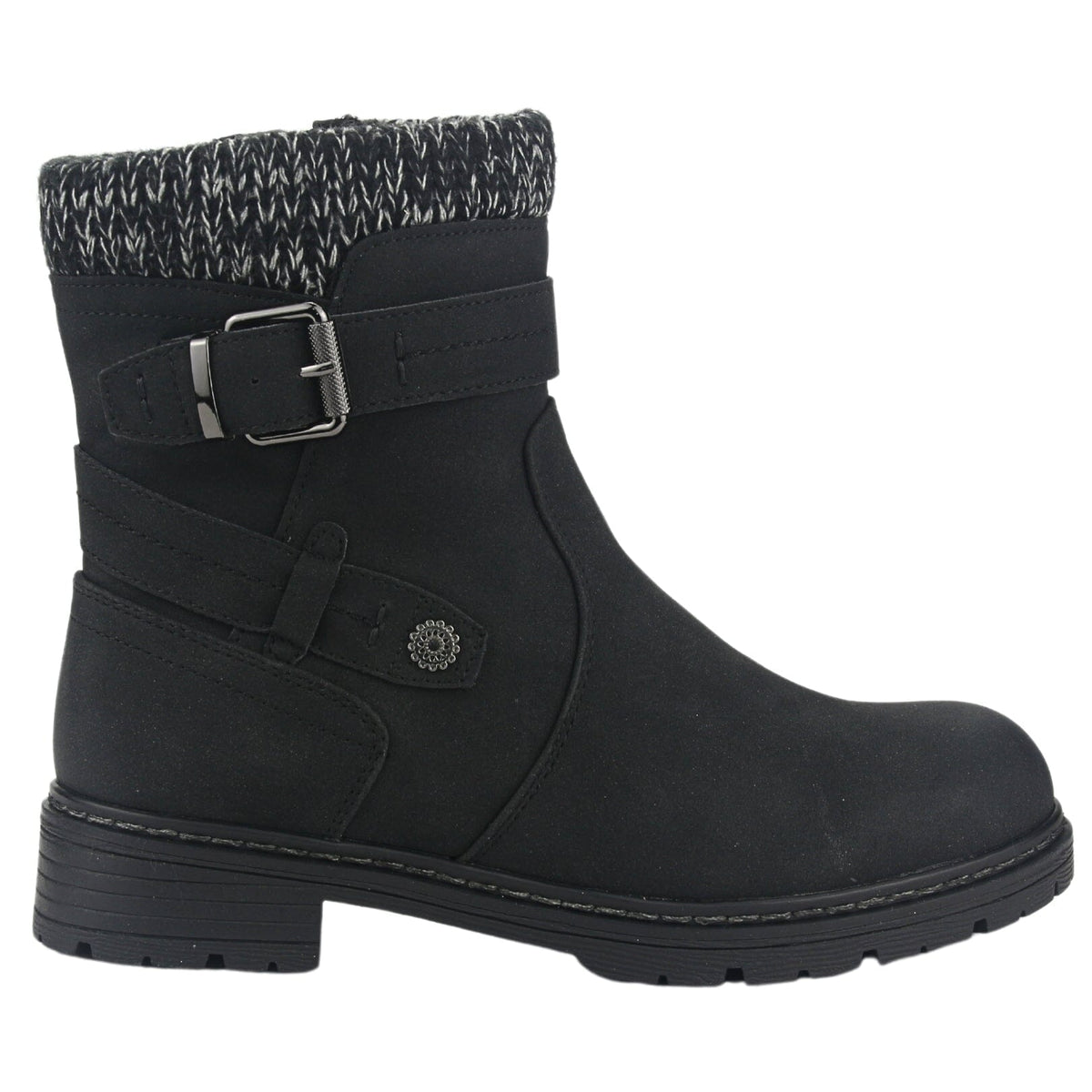 Botin Chalada Mujer Andy-1 Negro Casual Botines Planos Chalada 