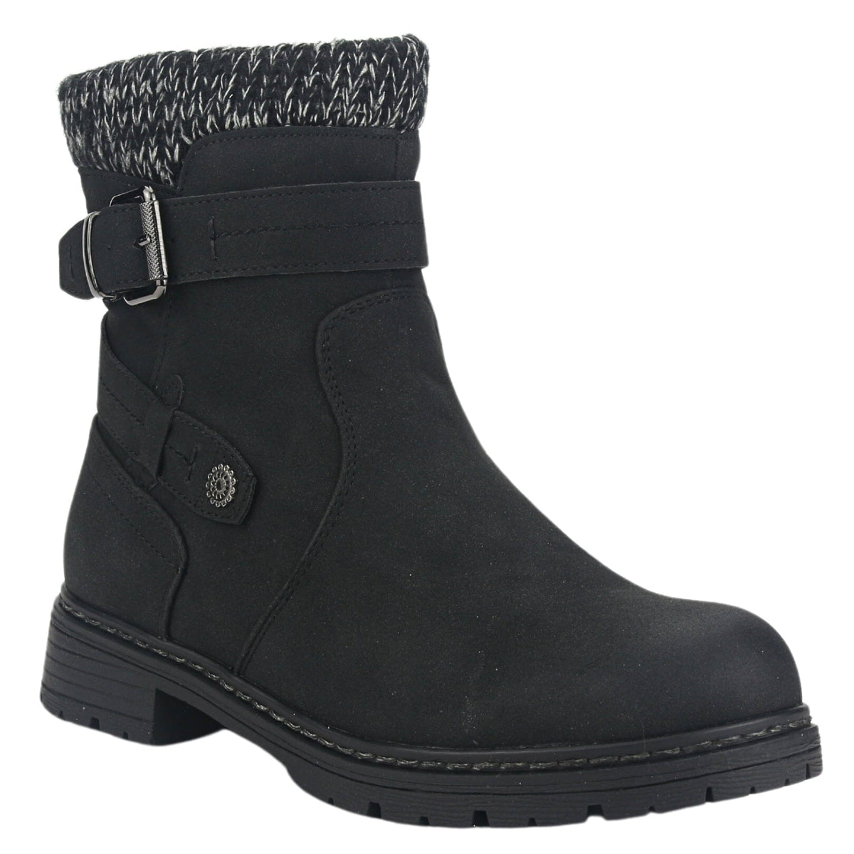 Botin Chalada Mujer Andy-1 Negro Casual Botines Planos Chalada 