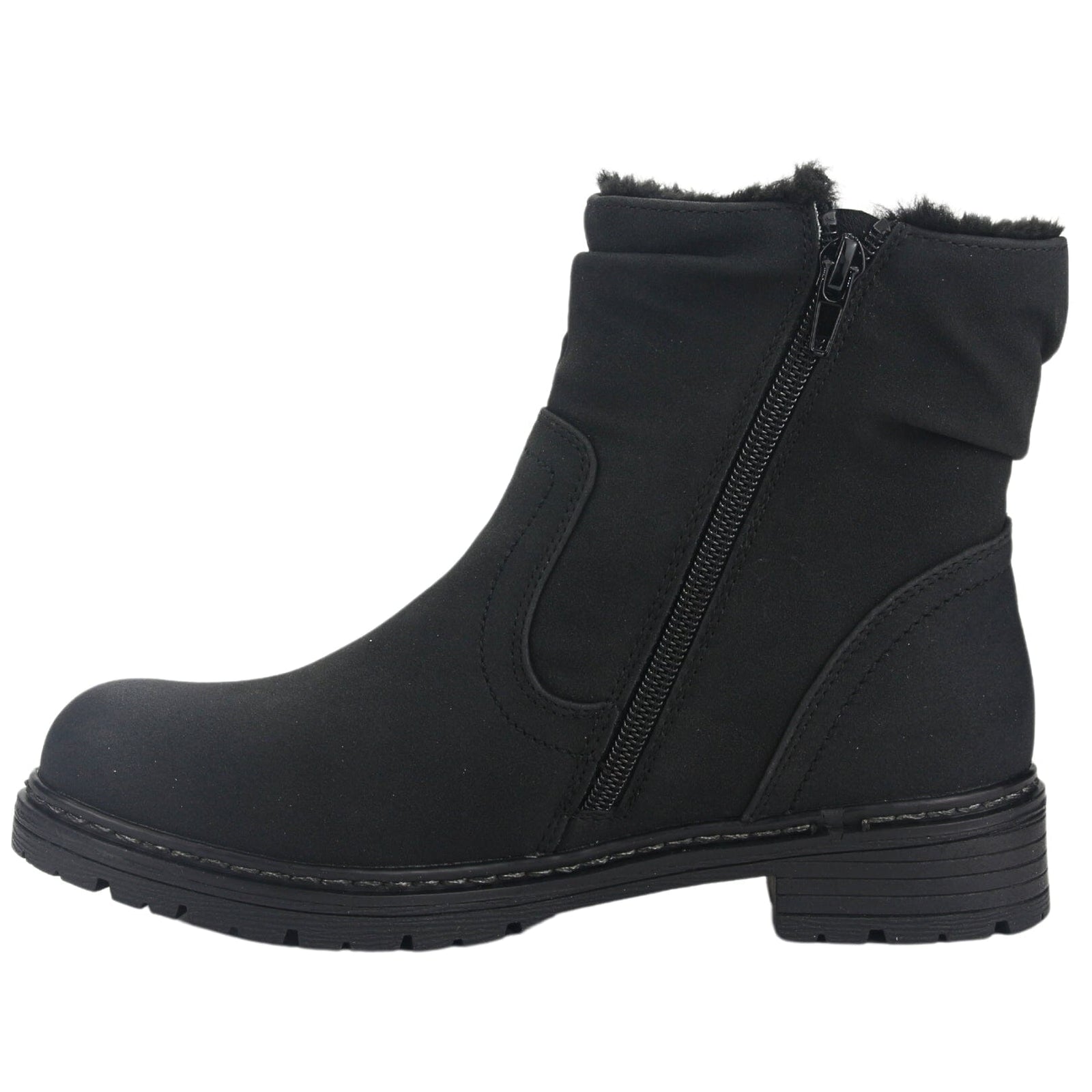 Botin Chalada Mujer Andy-2 Negro Casual Botines Planos Chalada 