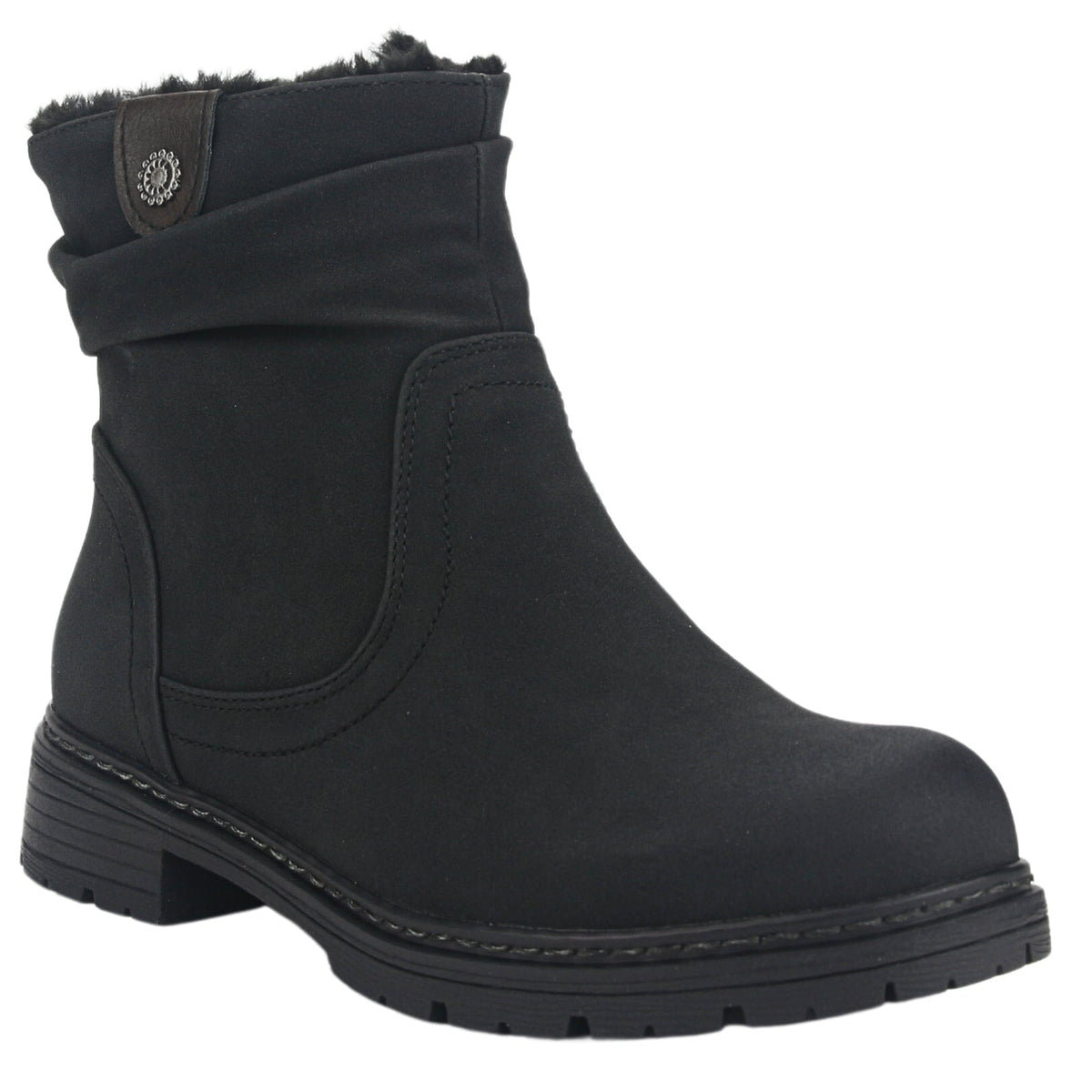 Botin Chalada Mujer Andy-2 Negro Casual Botines Planos Chalada 