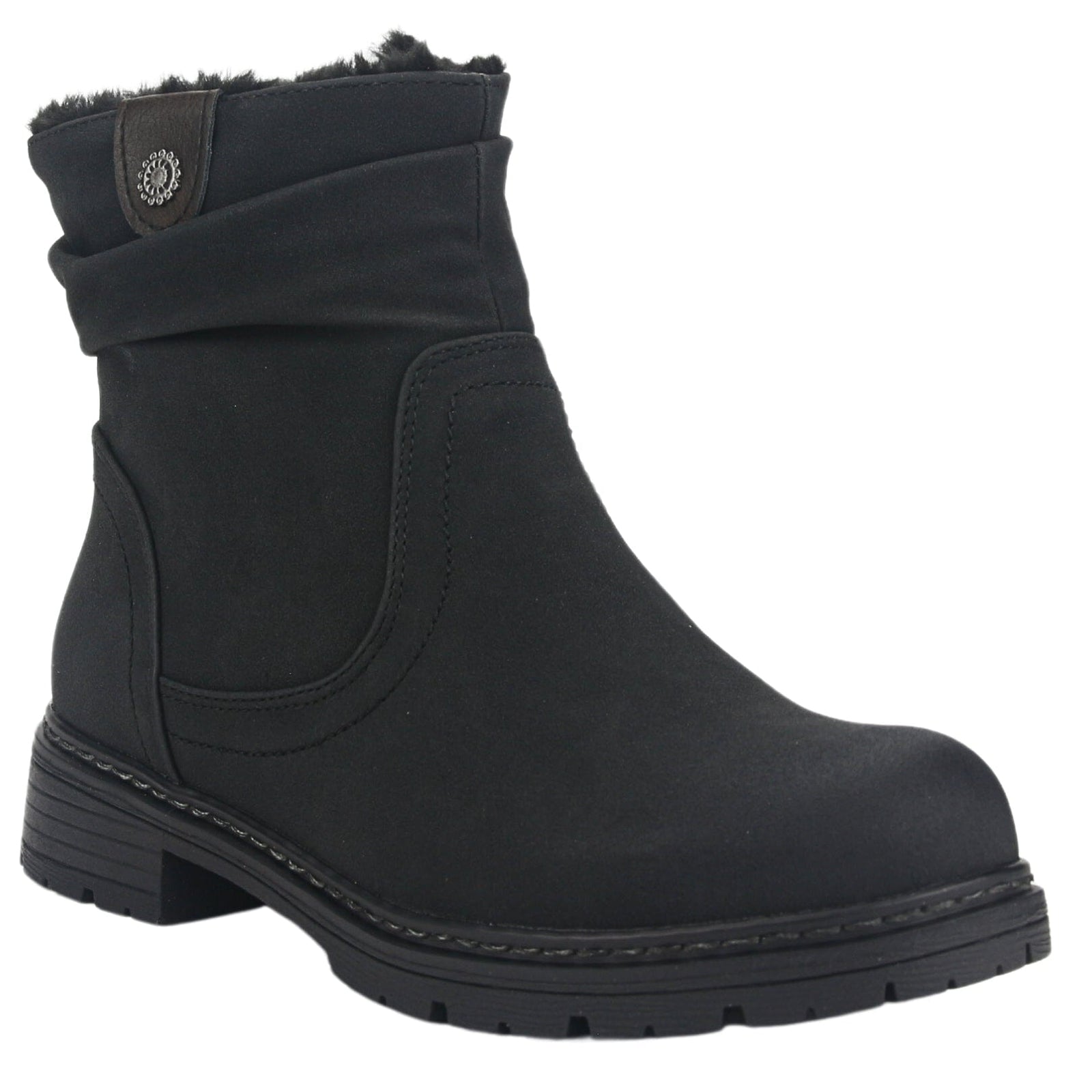 Botin Chalada Mujer Andy-2 Negro Casual Botines Planos Chalada 