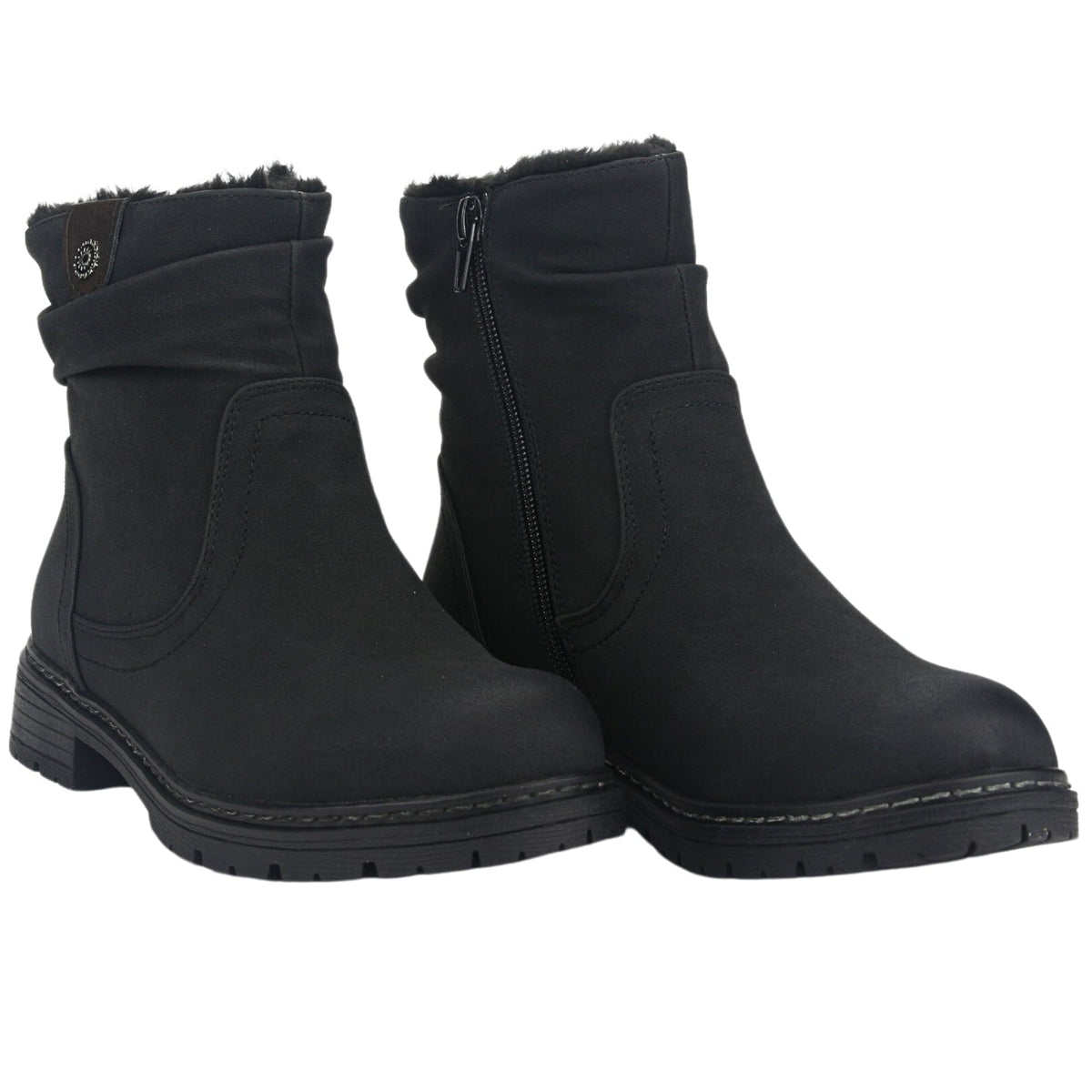 Botin Chalada Mujer Andy-2 Negro Casual Botines Planos Chalada 