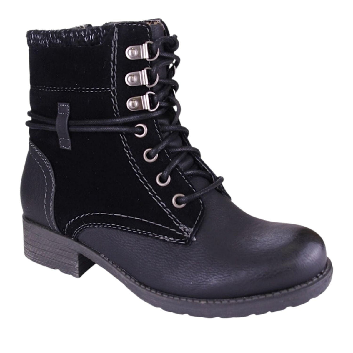 Botin Chalada Mujer Army-30 Negro Casual Botines Chalada 