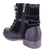 Botin Chalada Mujer Army-30 Negro Casual Botines Chalada 