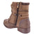 Botin Chalada Mujer Army-30 Taupe Casual Botines Chalada 